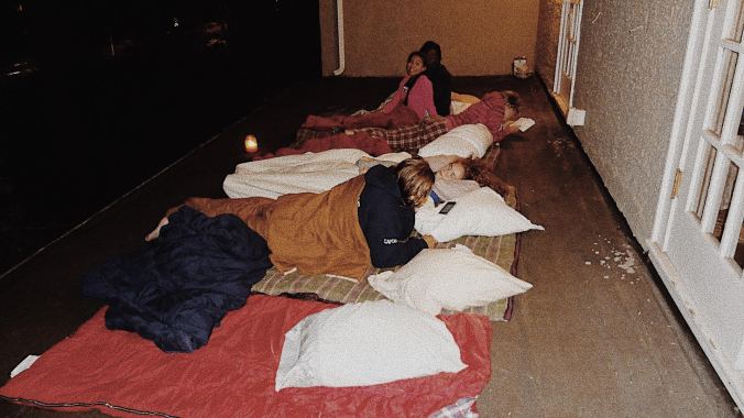 girlies on the rooftop